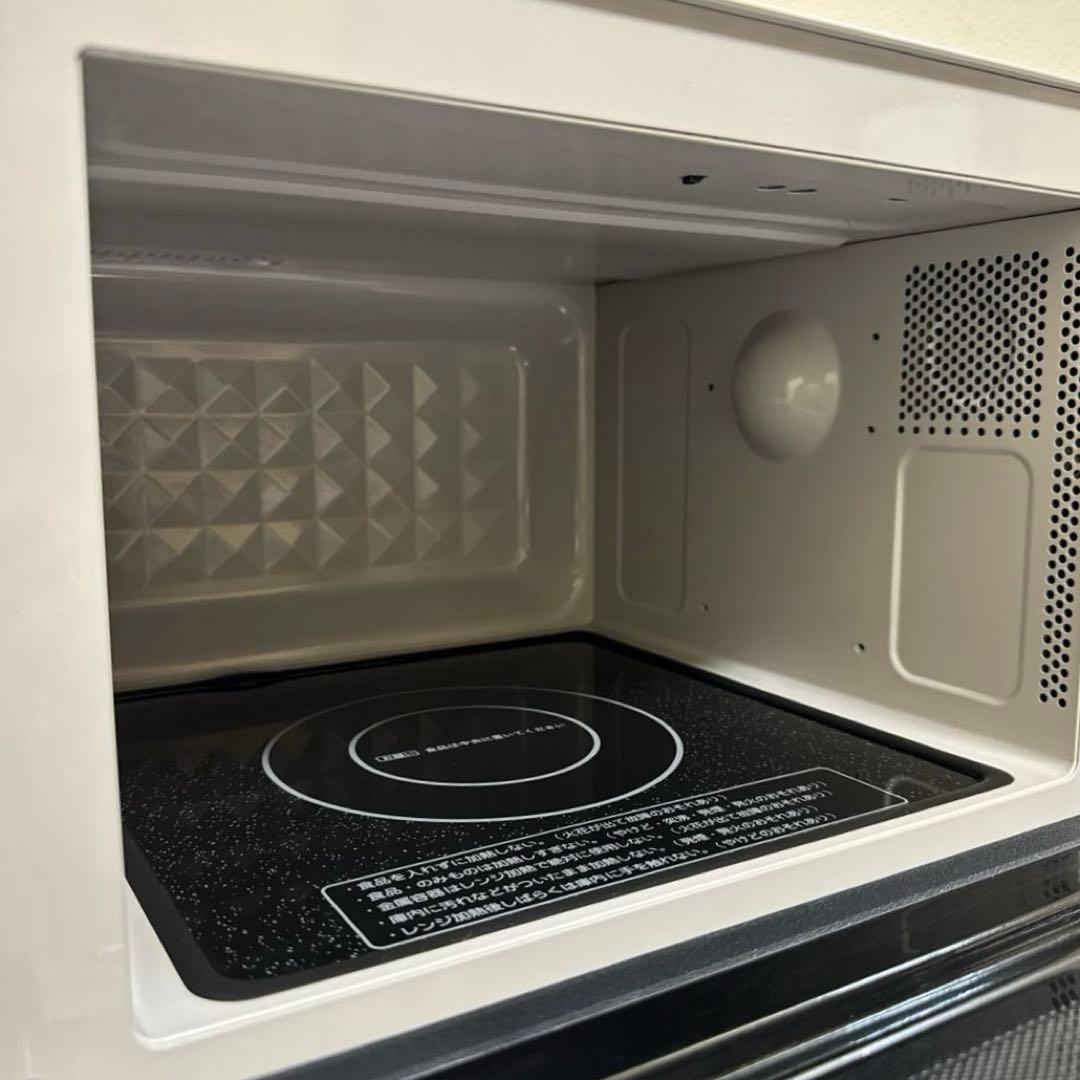 ほぼ未使用 コンフィー 2023年製 単機能電子レンジ 17L フラット