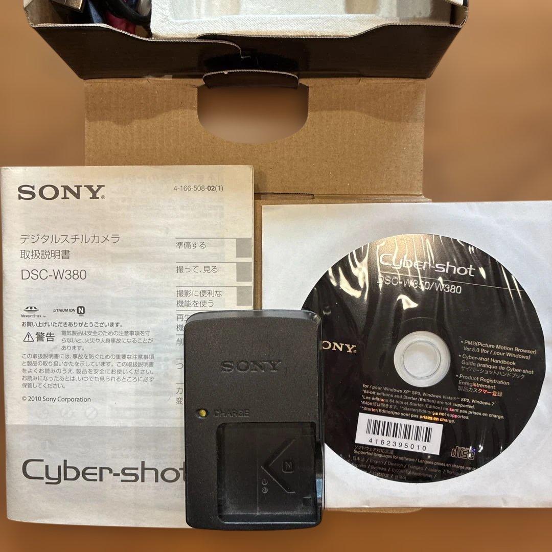 SONY DSC-W380 コンパクトデジタルカメラ