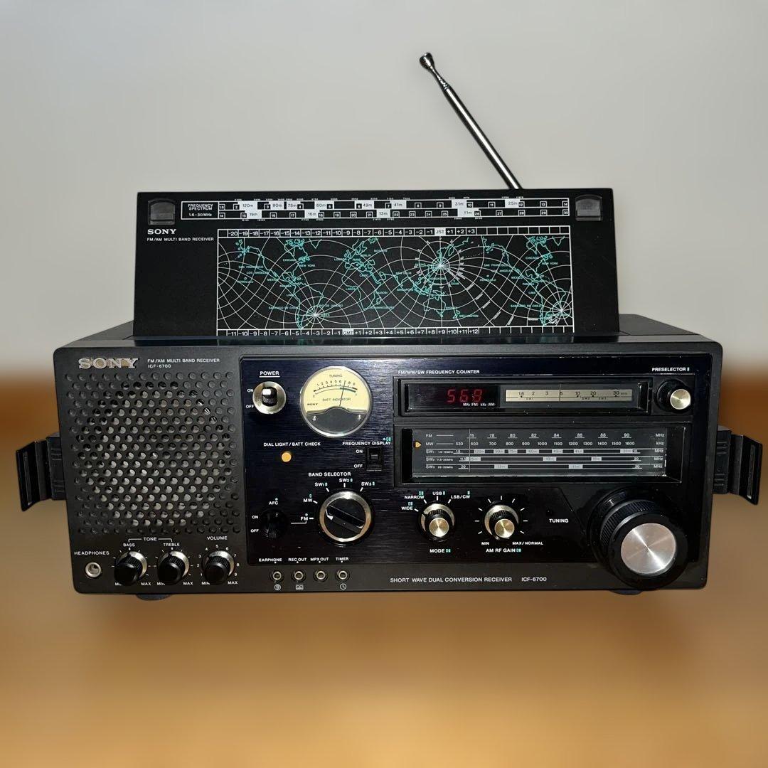 ラジオ・コンポ SONY FM/AM MULTI BAND RECEIVER ICF-6700