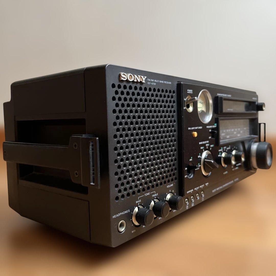ラジオ・コンポ SONY FM/AM MULTI BAND RECEIVER ICF-6700