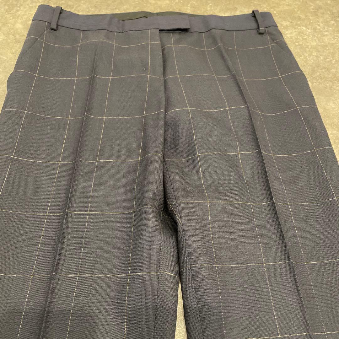 Paul Smith BLACK 新品チェック柄ビジネススーツ　ネイビー　L42