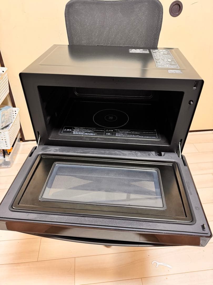 TOSHIBA ブラック電子レンジ