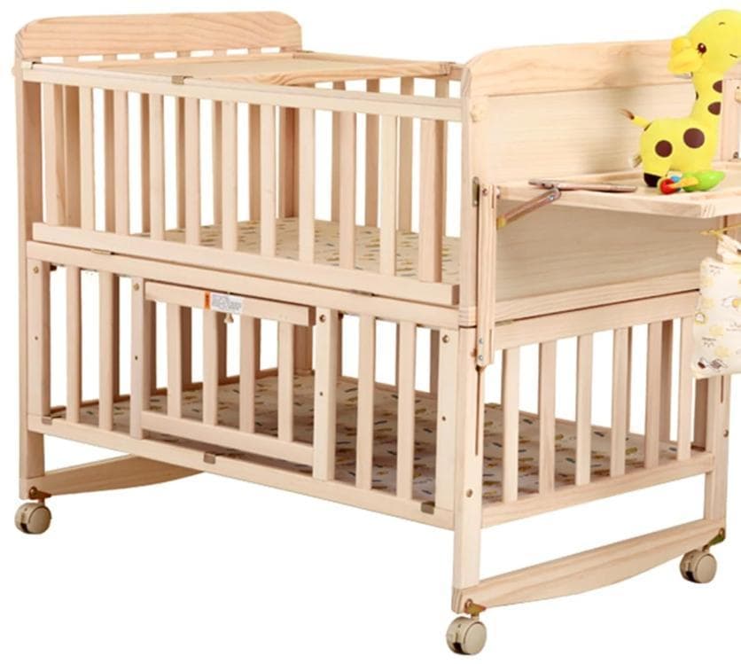 新品未使用品Averil ベビーベッド 添い寝ベッド　キャスタ―付き 73028