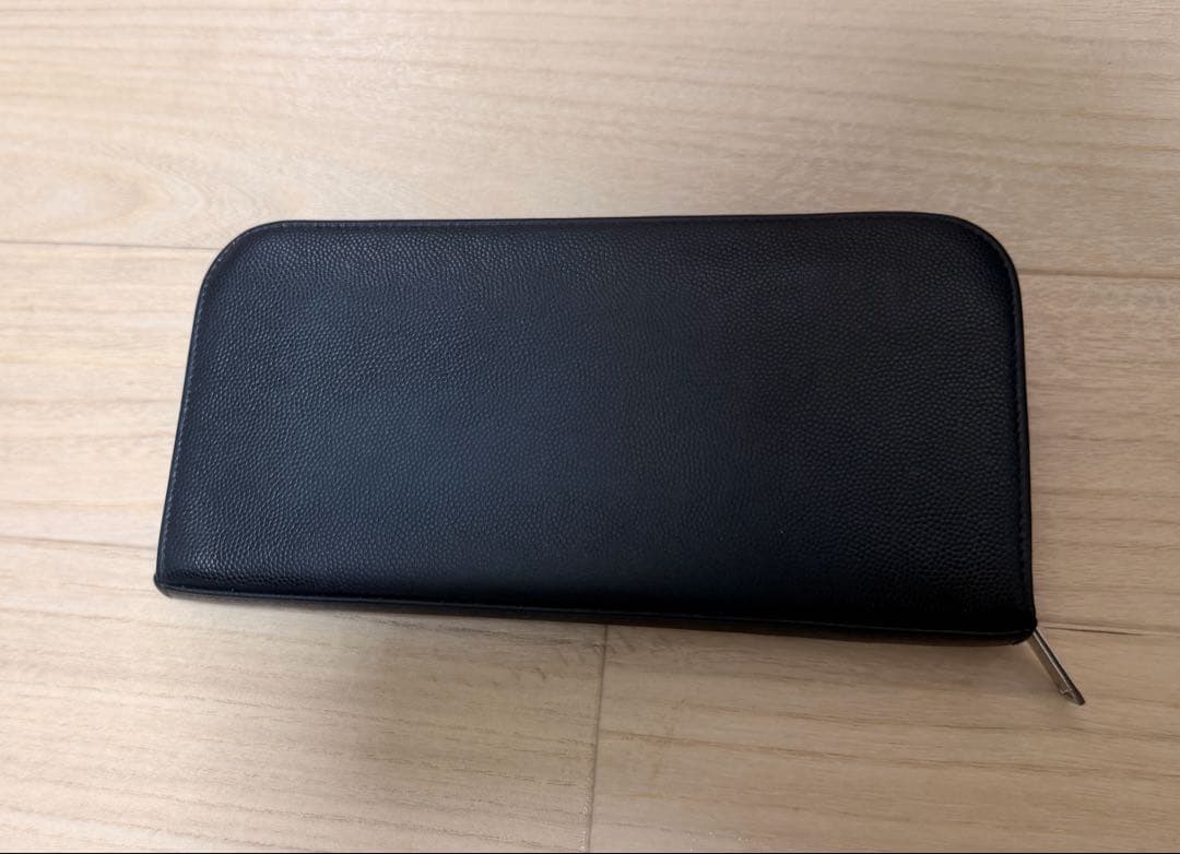 【HN】サンローラン　長財布　ブラック