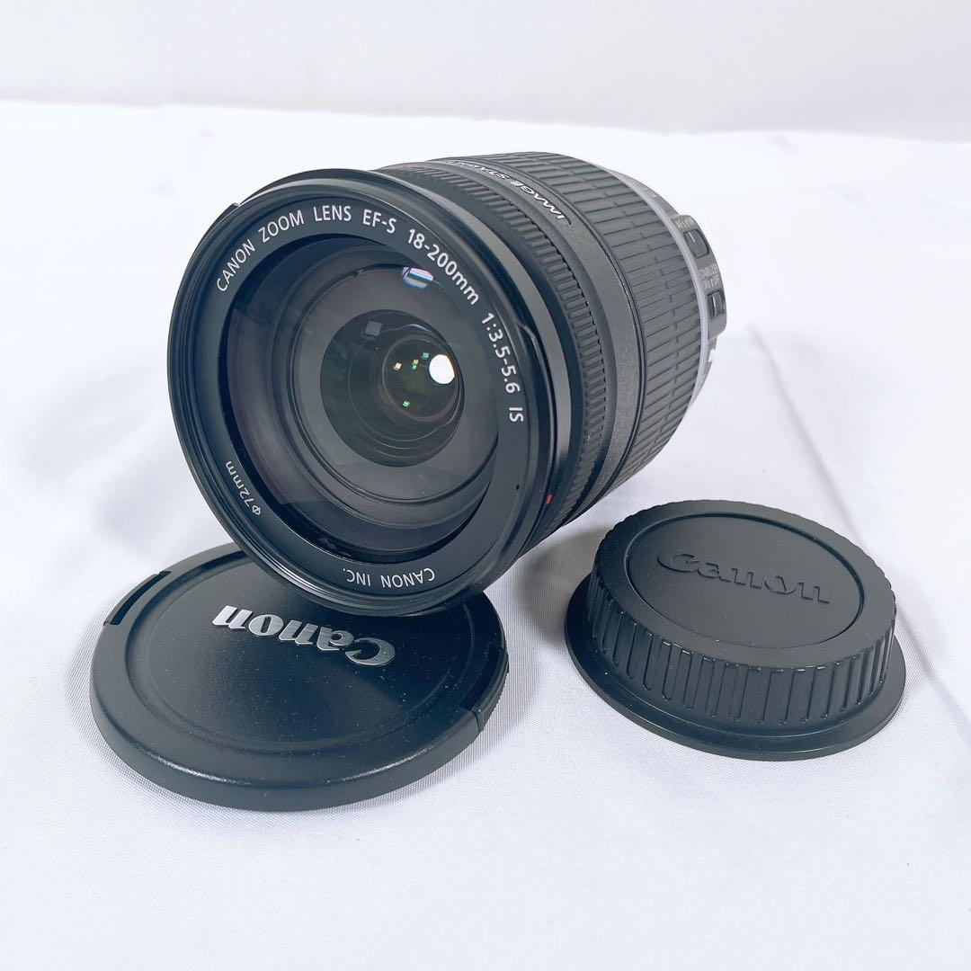 【美品】Canon EF-S 18-200 3.5-5.6 IS ズームレンズ