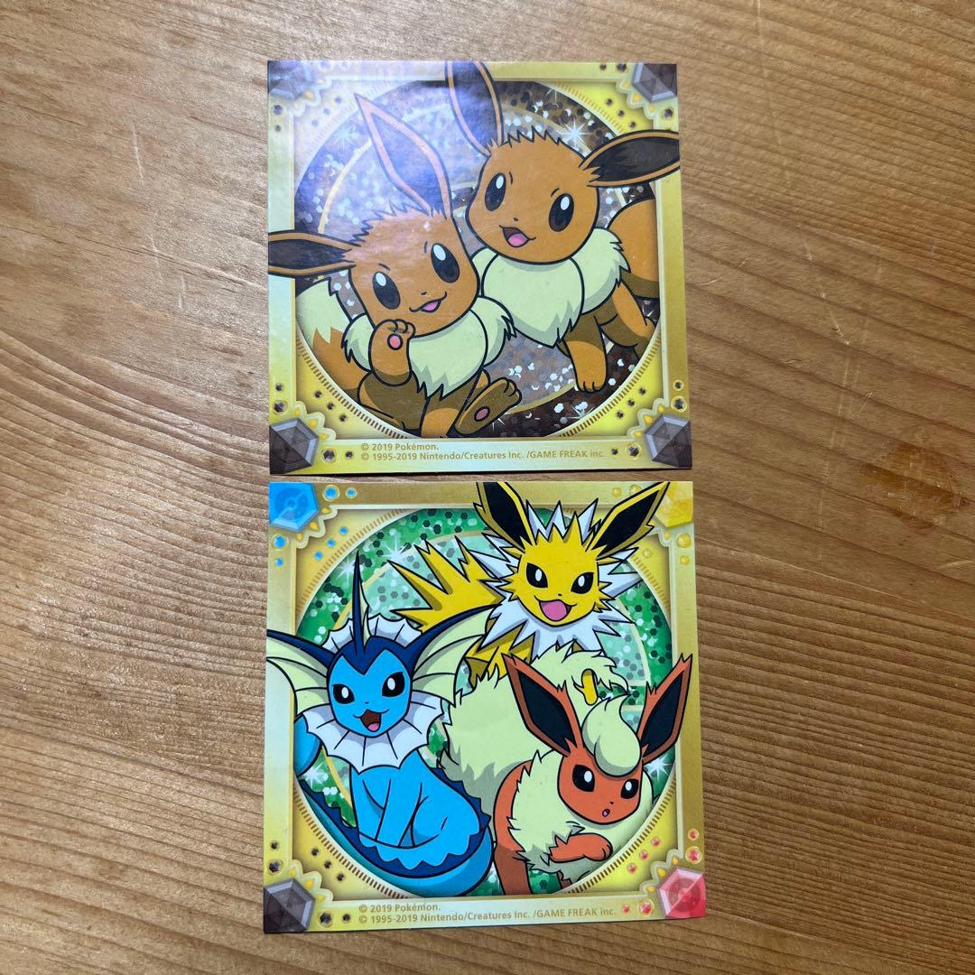 漫才ごっこピカチュウ　ポケモンカード、ステッカー