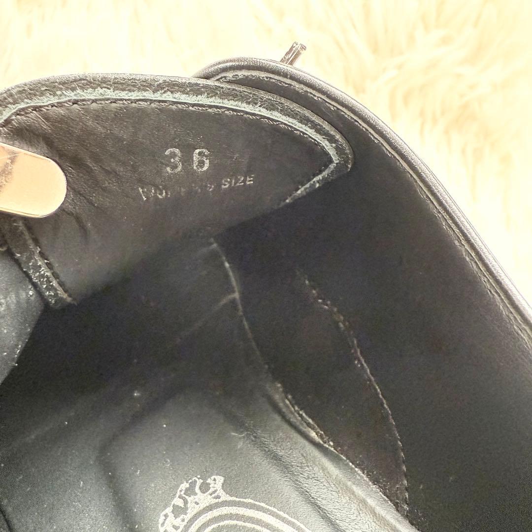 トッズ ウィングチップ オックスフォード レザーブローグ ブローギング シューズ