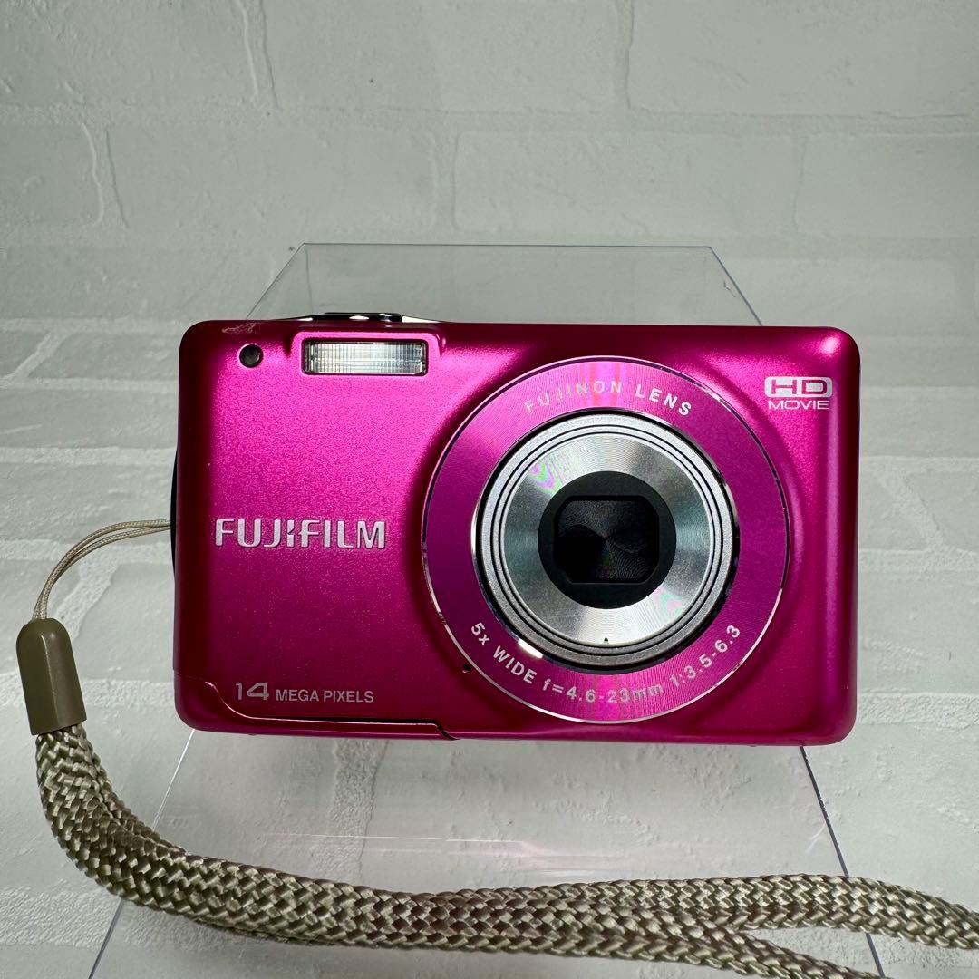 FUJIFILM　フジフィルム FINEPIX JX500 デジカメ ピンク