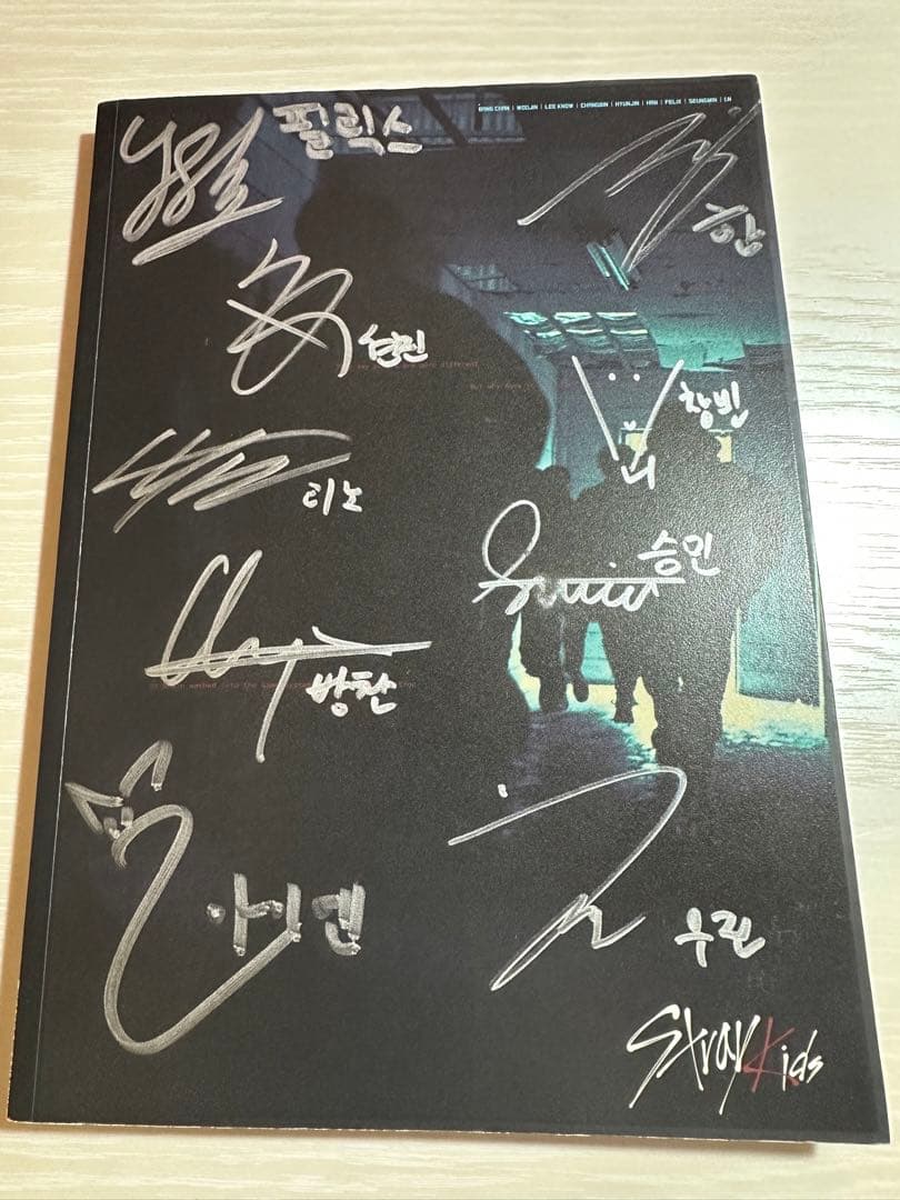 スキズ　サイン入りCD 1stミニアルバム I am NOT 韓国盤