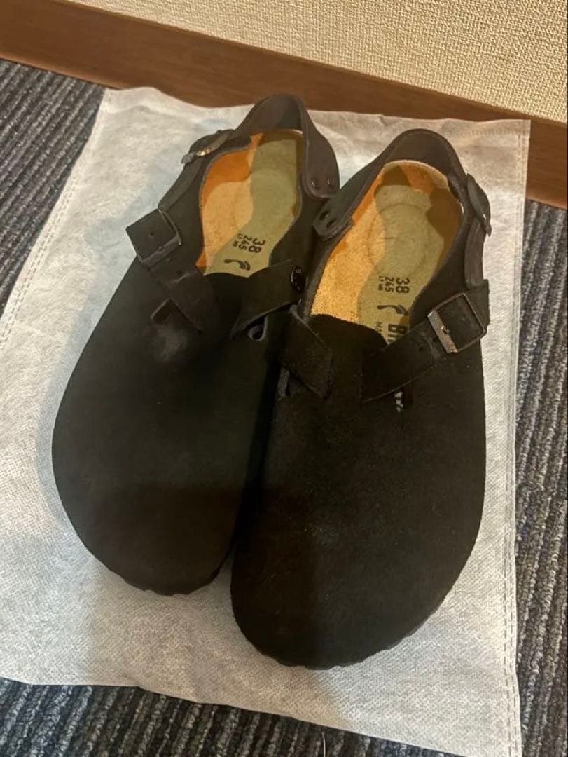 靴 BIRKENSTOCK Tokio Suede 38 24.5