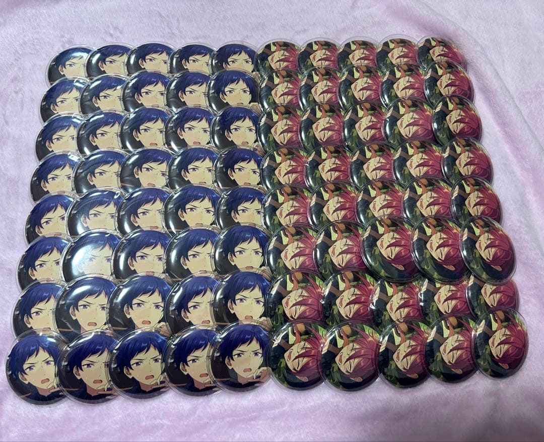 伏見 弓弦 七種 茨 缶バッジ 前線の番犬