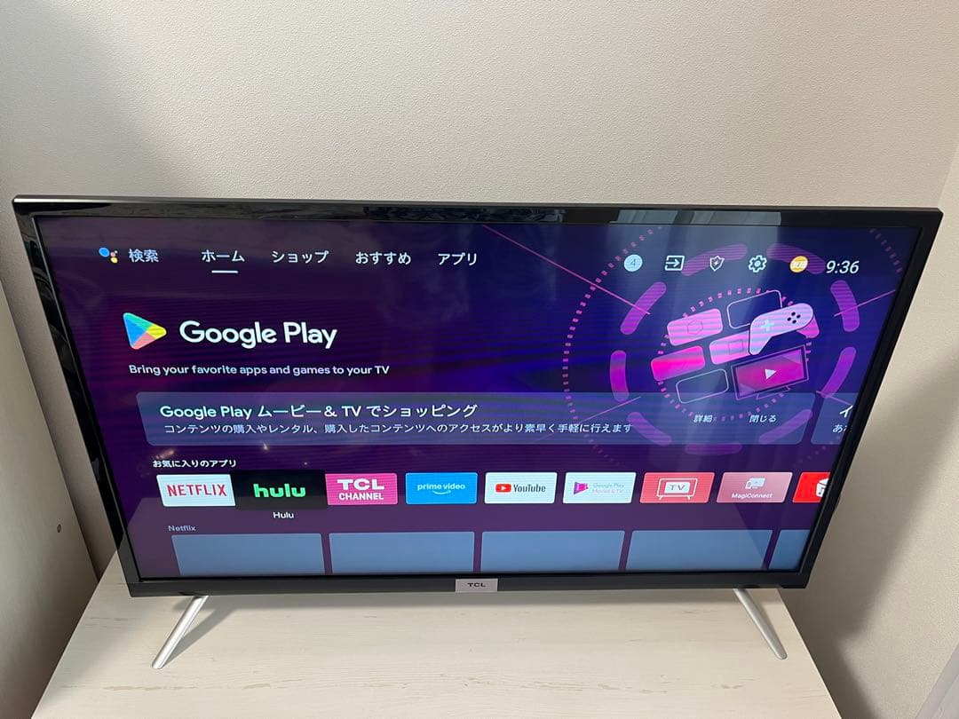 【たくみ】TCL 32型TV 32s518k