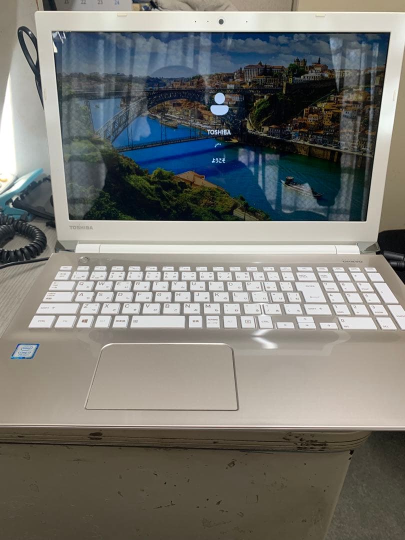 dynabook T65/EG Corei7 SSD240 8GB 第7世代 ②