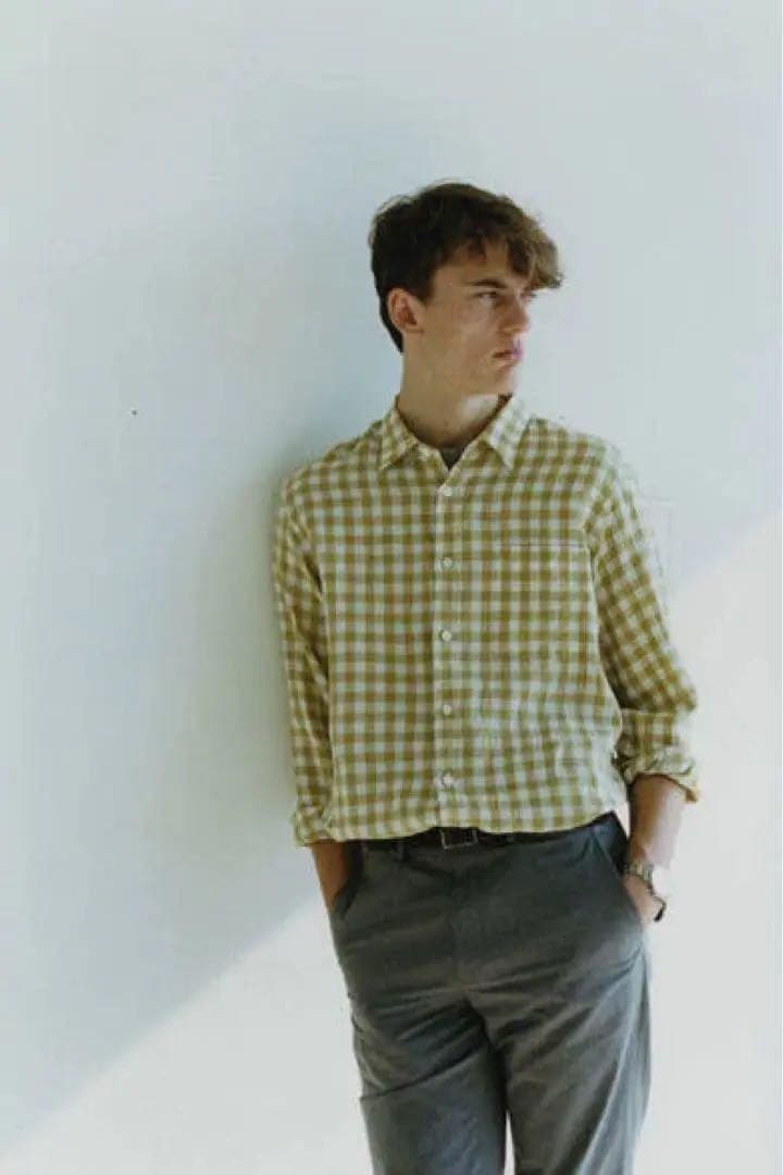 MARGARET HOWELL Mサイズ ギンガムチェックシャツ