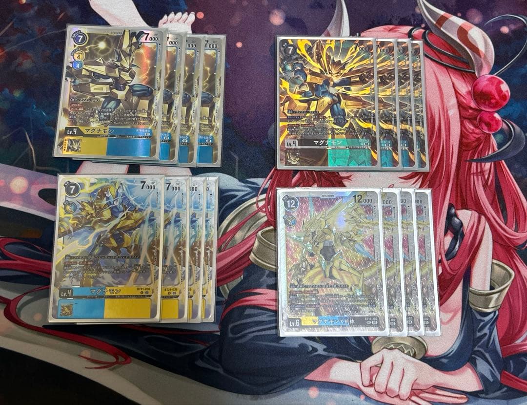 マグナモンX抗体デッキ　デジモンカード