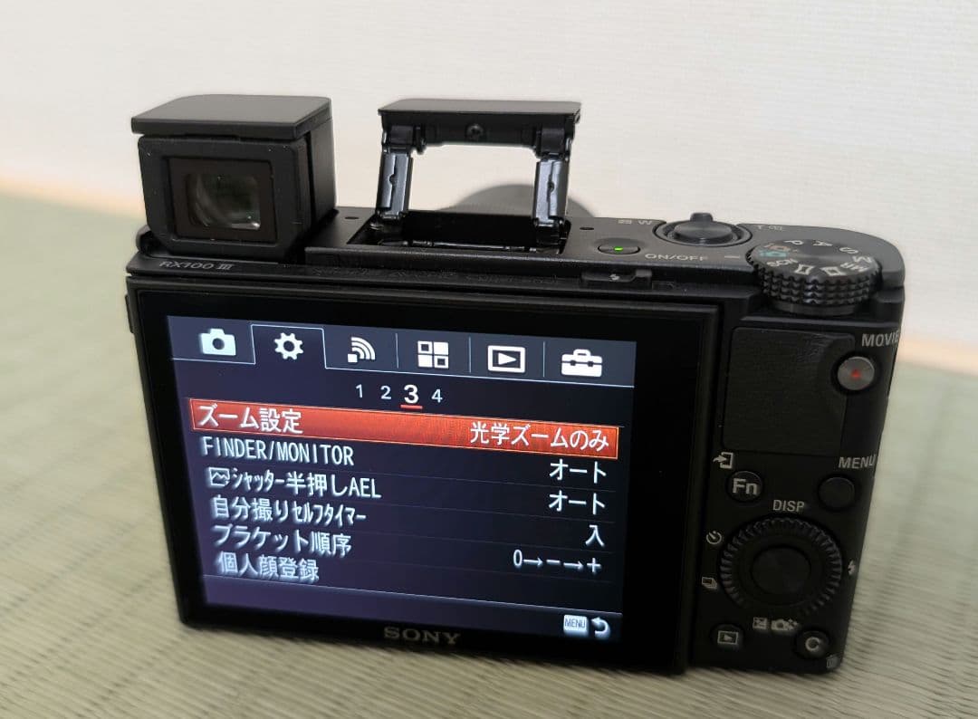 デジタルカメラ SONY DSC-RX100M3
