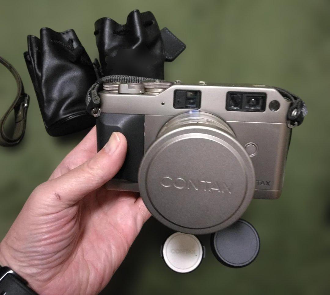 ル*カ様 CONTAX G1本体,レンズ2本,純正フラッシュ,汎用ケース付き