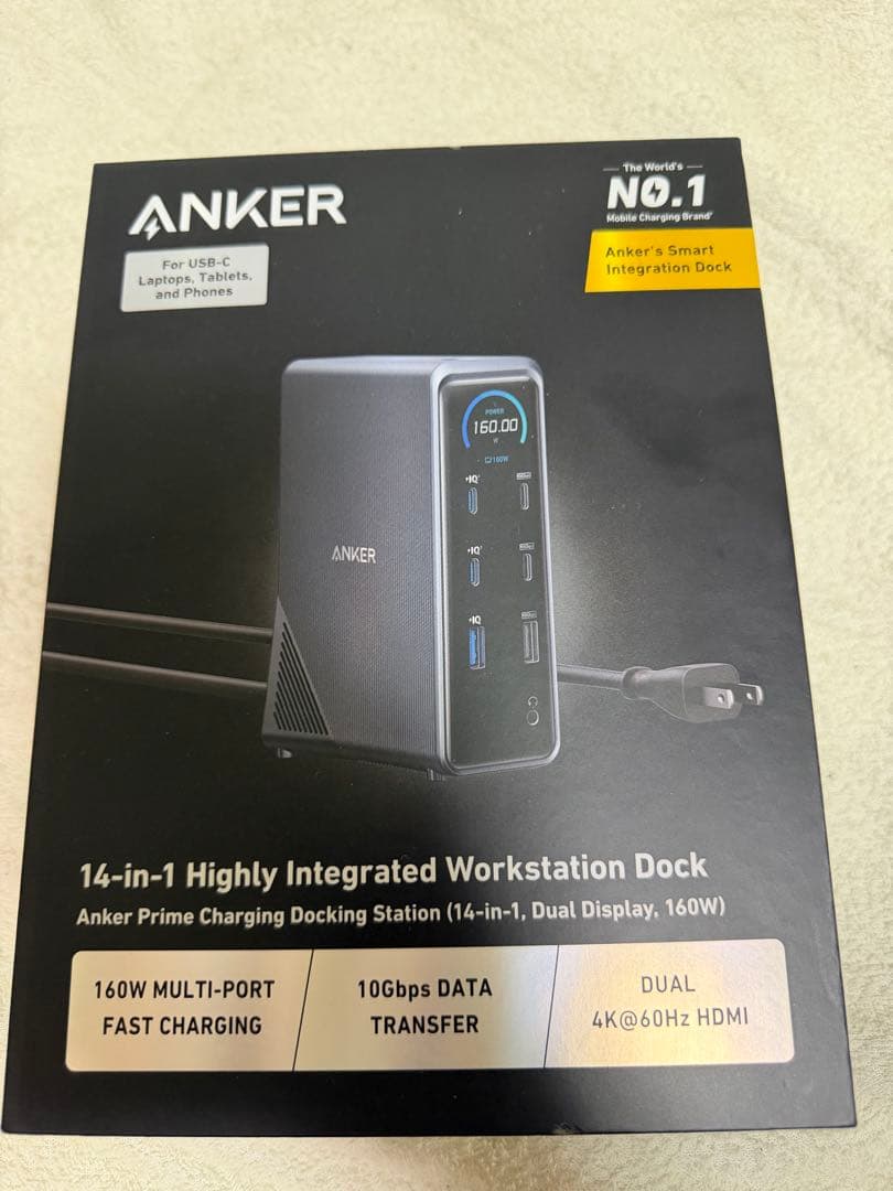 アンカー ドッキングステーション 14-in-1 160W