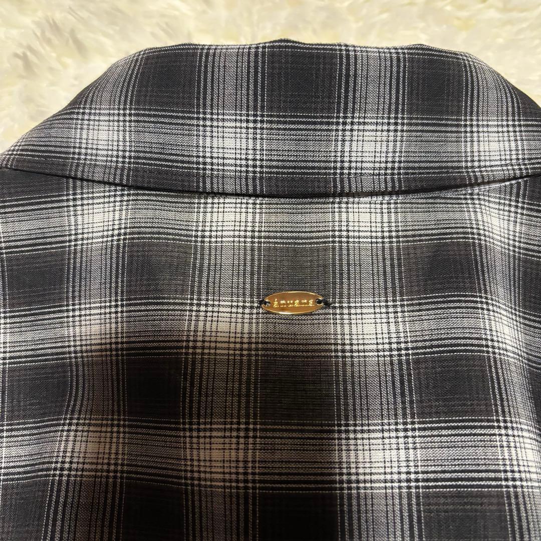 新品 anuans アニュアンス　マルチウェイオーバーシャツ チェック