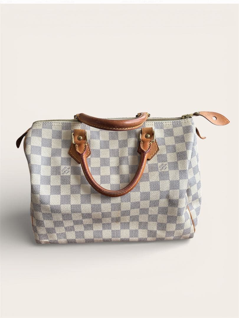 ルイヴィトン・ダミエ・アズール・スピーディ30・ハンド・バッグ　中古