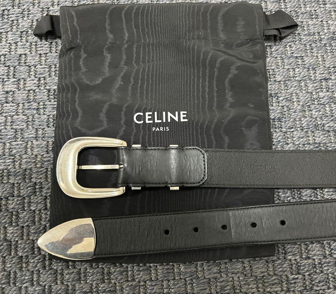 celine ベルト ウエスタン セリーヌ エディスリマン 30MM 85