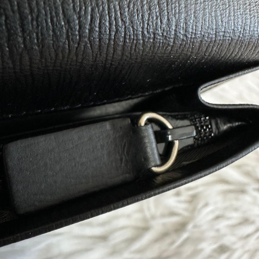 良品✨ モンブラン 財布 長財布 札入れ 小銭入れ ロングウォレット 黒 レザー