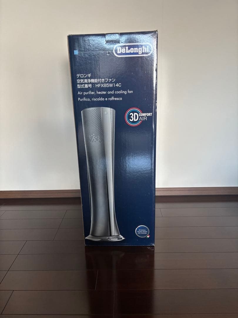 フィルター美品　DeLonghi デロンギ　空気清浄機　涼風　温風　スリムファン