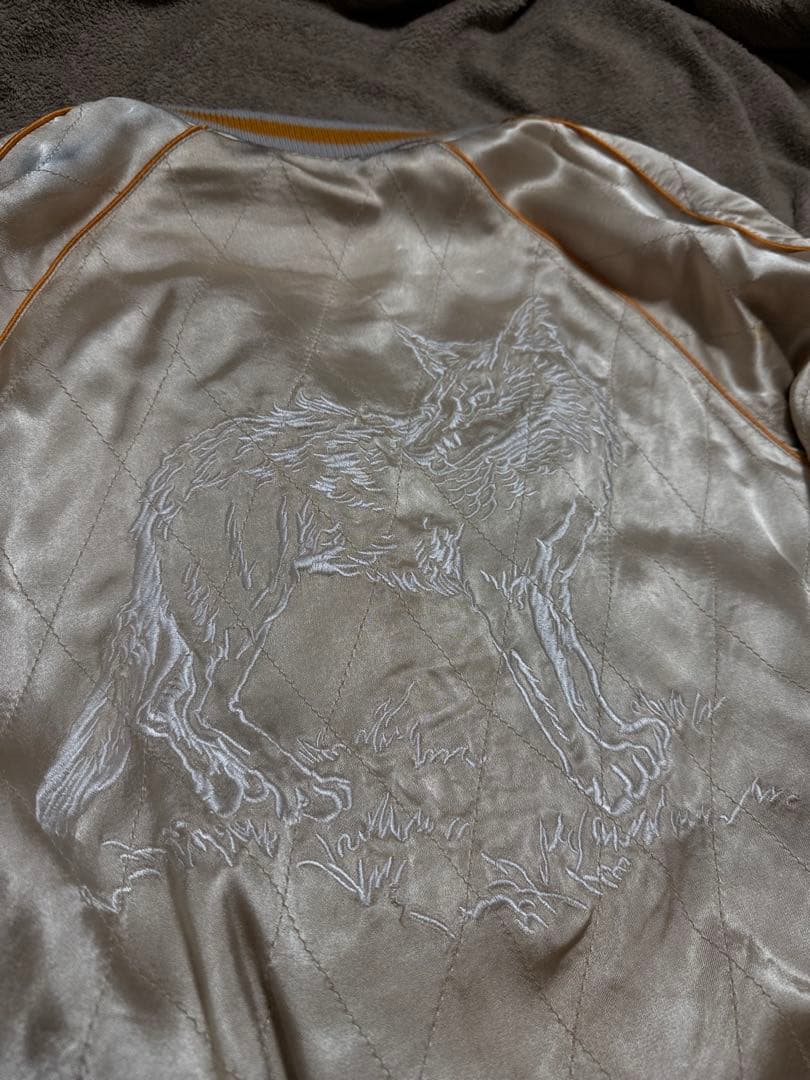 ２面用 別珍 DENIME ワシ 日本限定 スカジャン vintage