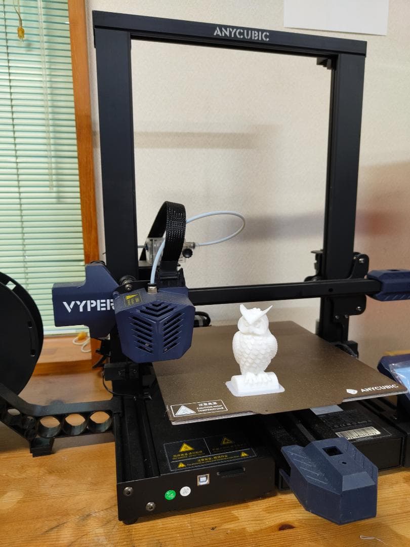 ANYCUBICVyper3Dプリンター自動レベリング済完動品高精度出力即使用可