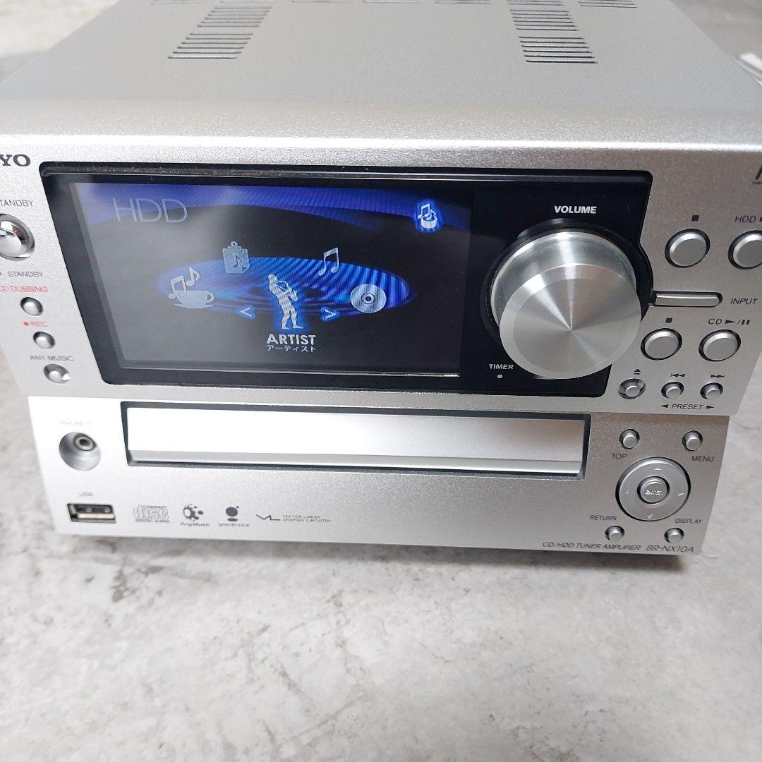 ONKYO CD/HDDチューナーアンプシステム BR-NX10A(S)