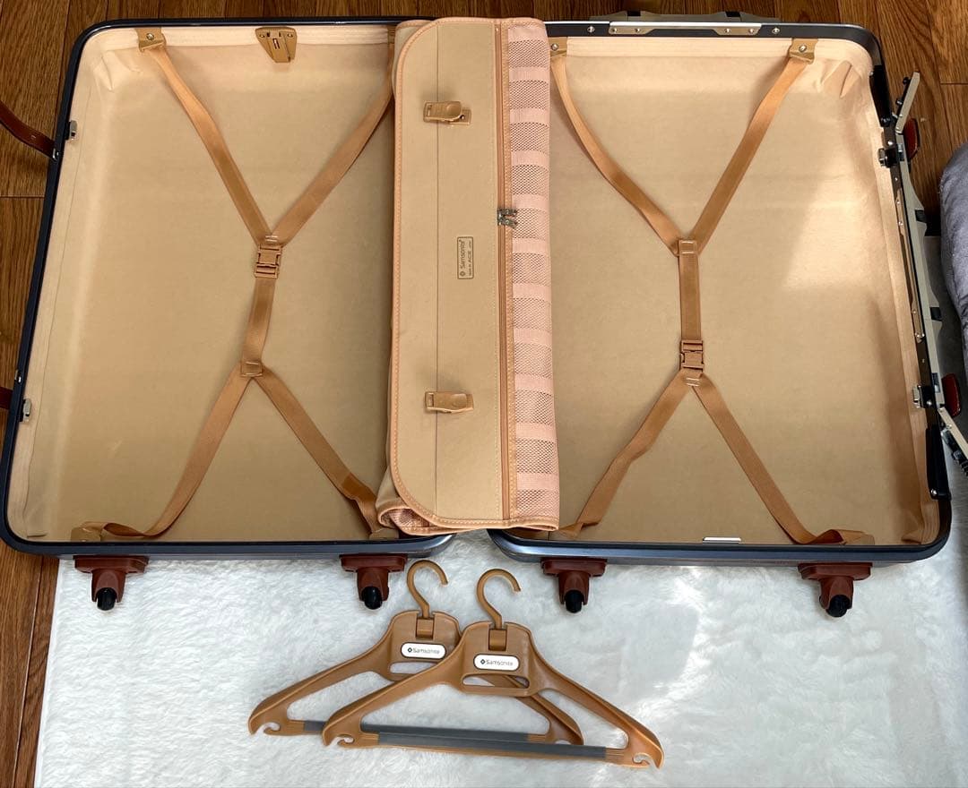 極美品❗️サムソナイト クラシッククラブ 4輪 キャリーケース 総柄 大容量