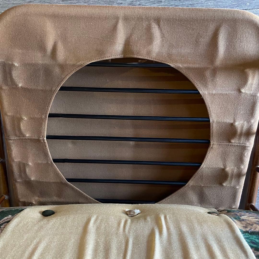 karimoku カリモク コロニアル クラシック花柄 リクライニングソファ