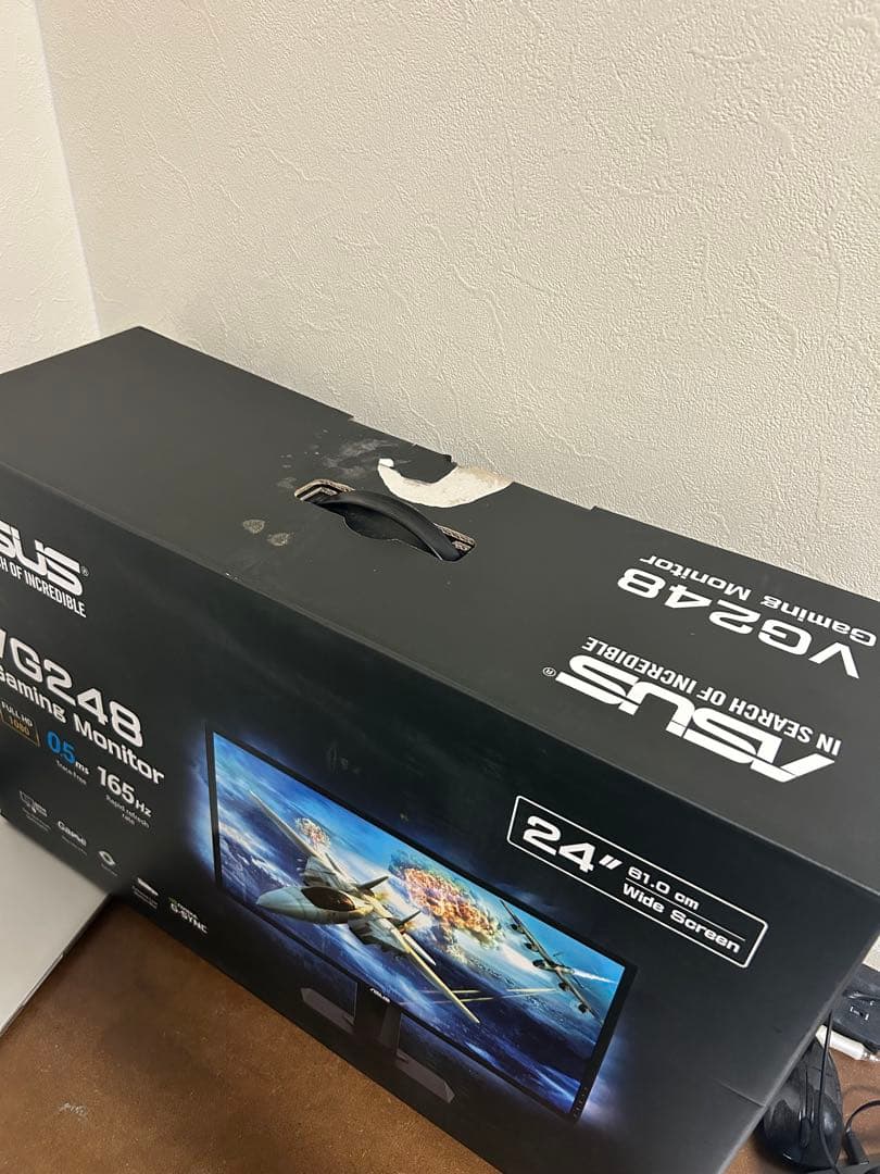 ASUS ゲーミングモニター　箱付き
