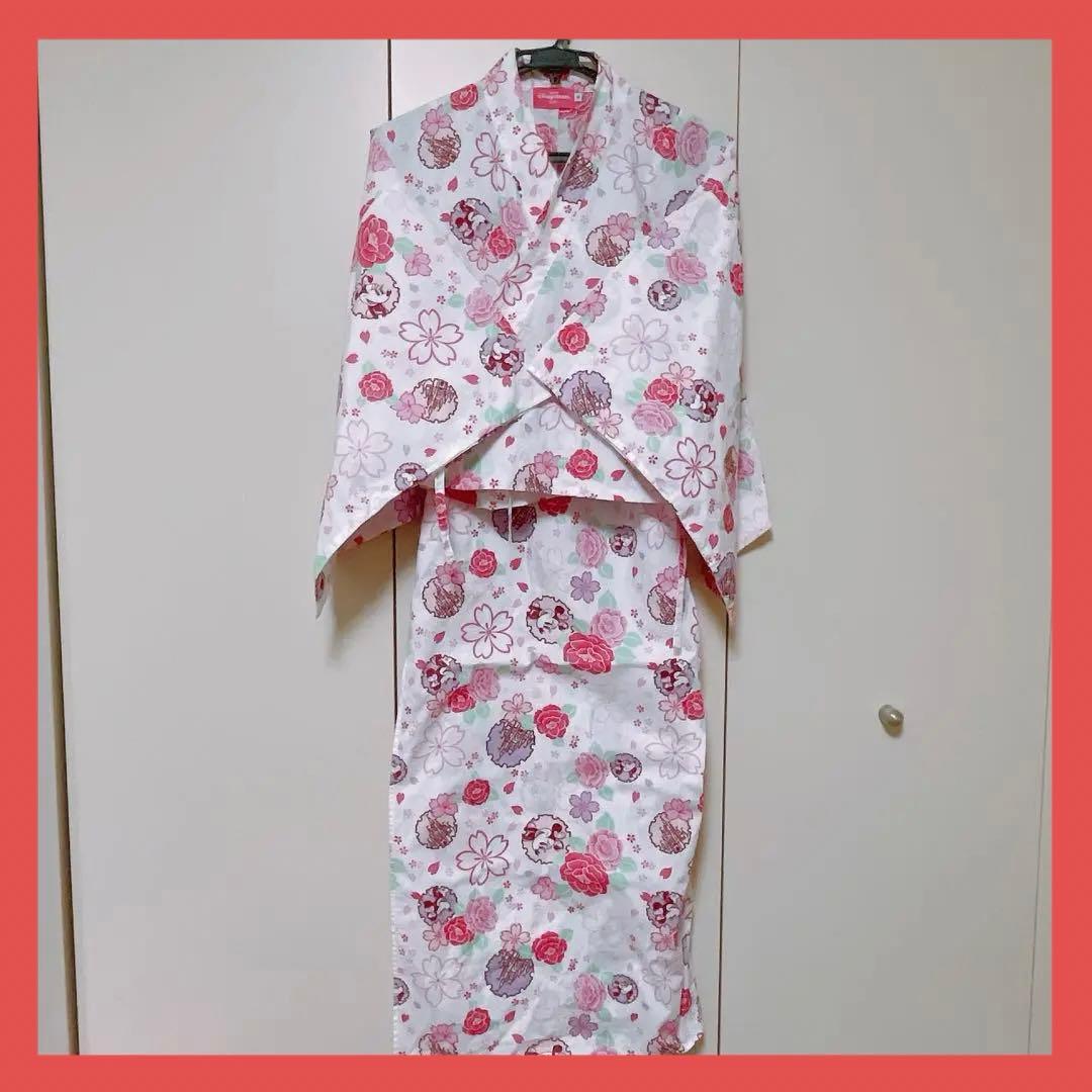 【最終値下げ】東京ディズニーリゾートセパレート浴衣 ミニーマウス Mサイズ