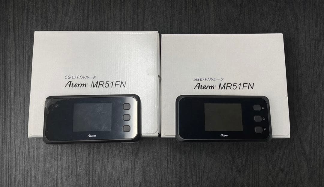 NEC Aterm MR51FN モバイルルーター　2個セット