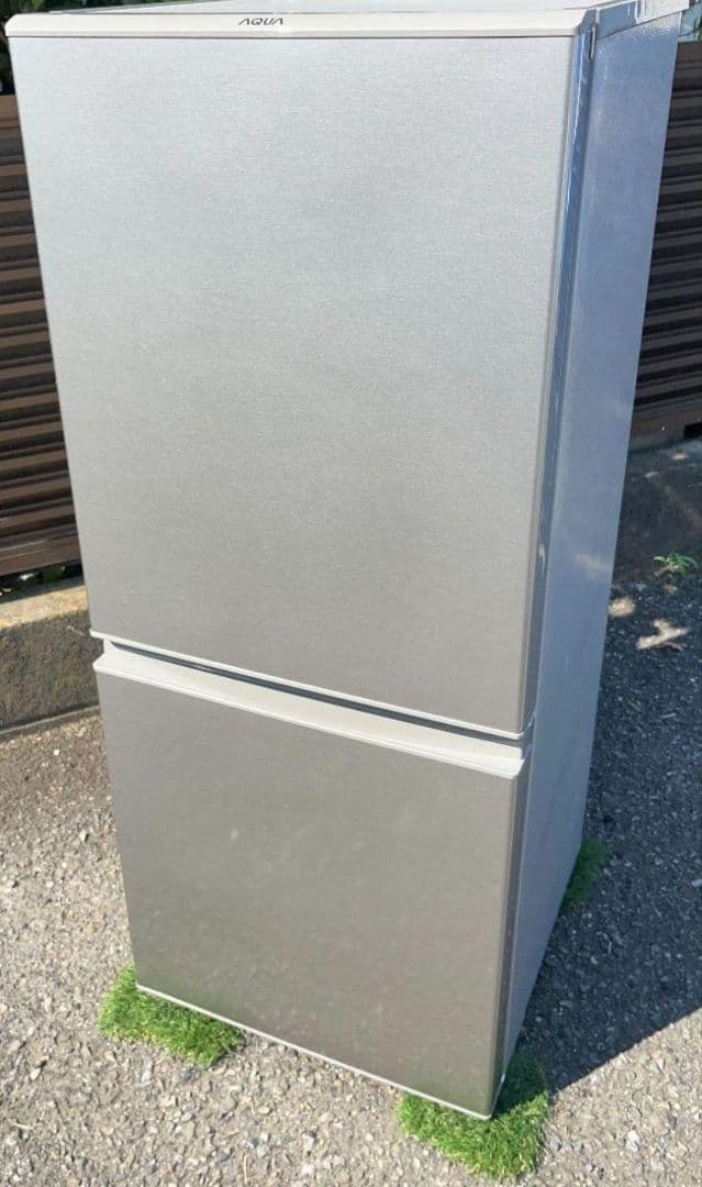特価アクア冷凍冷蔵庫126L横縞模様LED照明省エネ設計自動霜取り機能付19年製