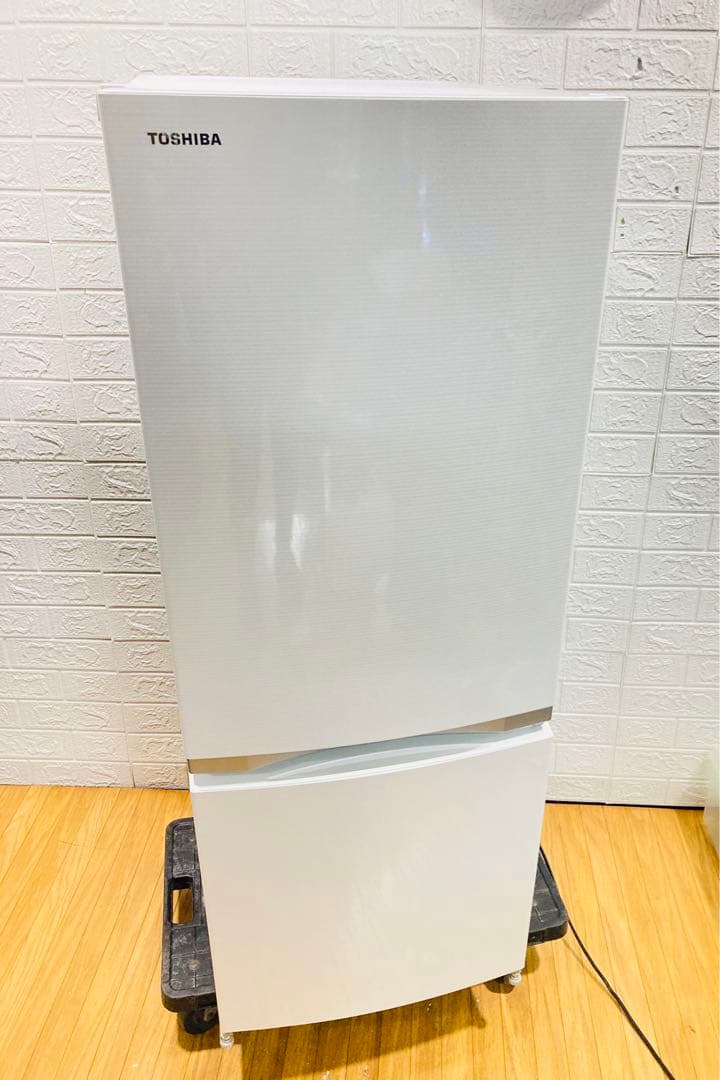 東芝 2ドア冷蔵庫 153L GR-M15BS 美品 2018 送料込
