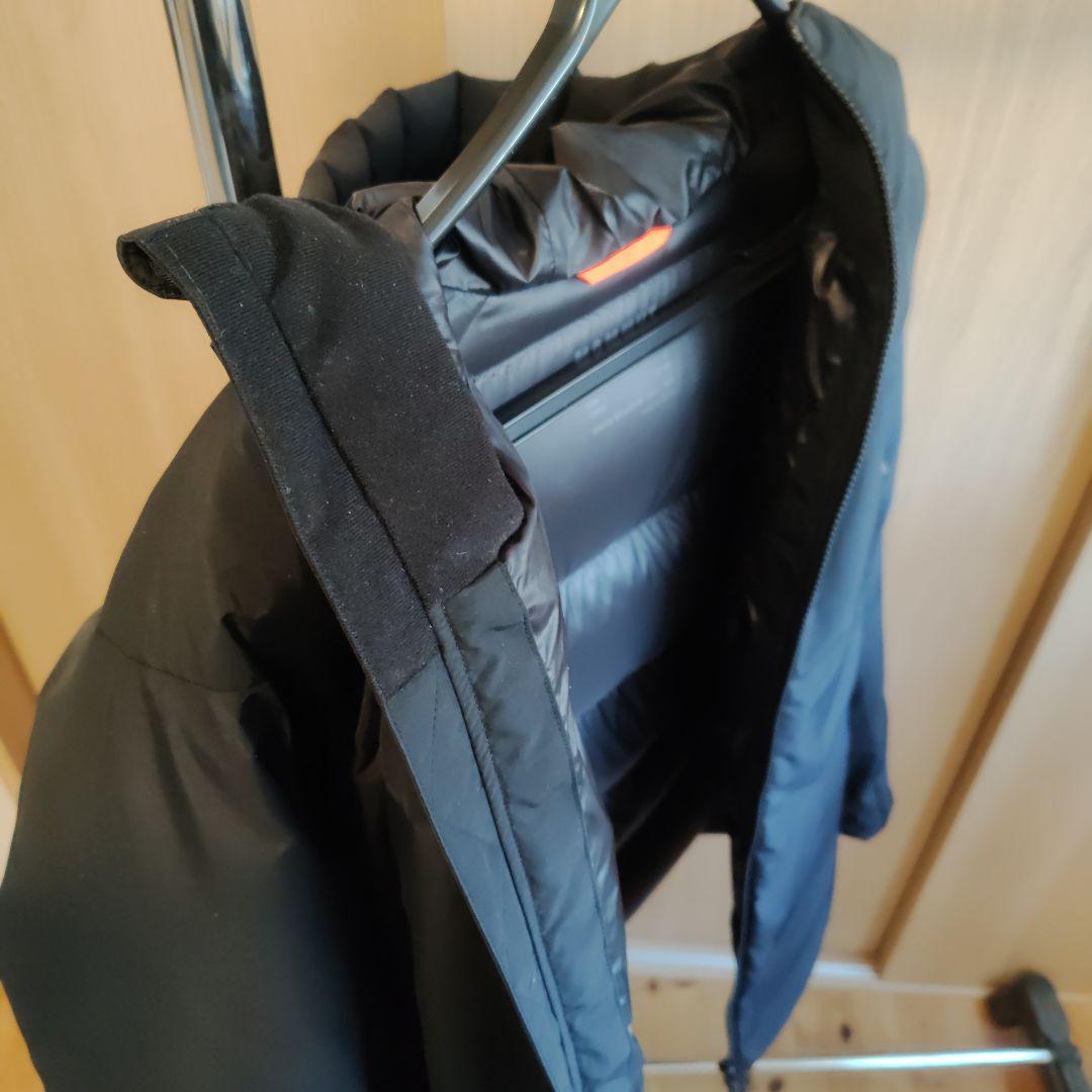 MAMMUT クレーター サーモフーテッド ジャケット Sサイズ BLACK