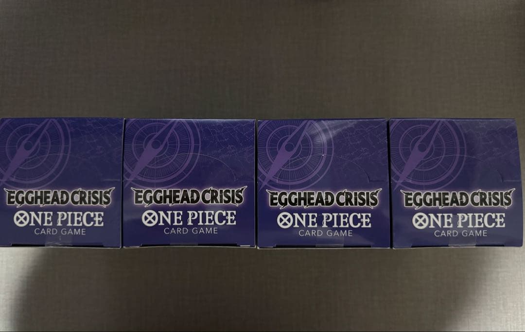 ワンピースカード EGGHEAD CRISIS4箱