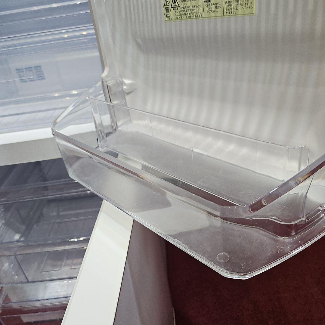 ホワイト 2ドア冷凍庫 シャープ•プラズマクラスター SHARP