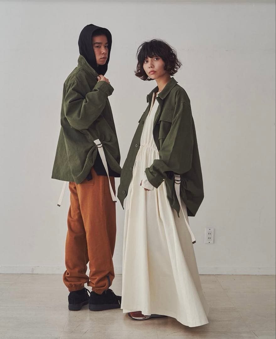 overlap.clothing / ミリタリージャケット