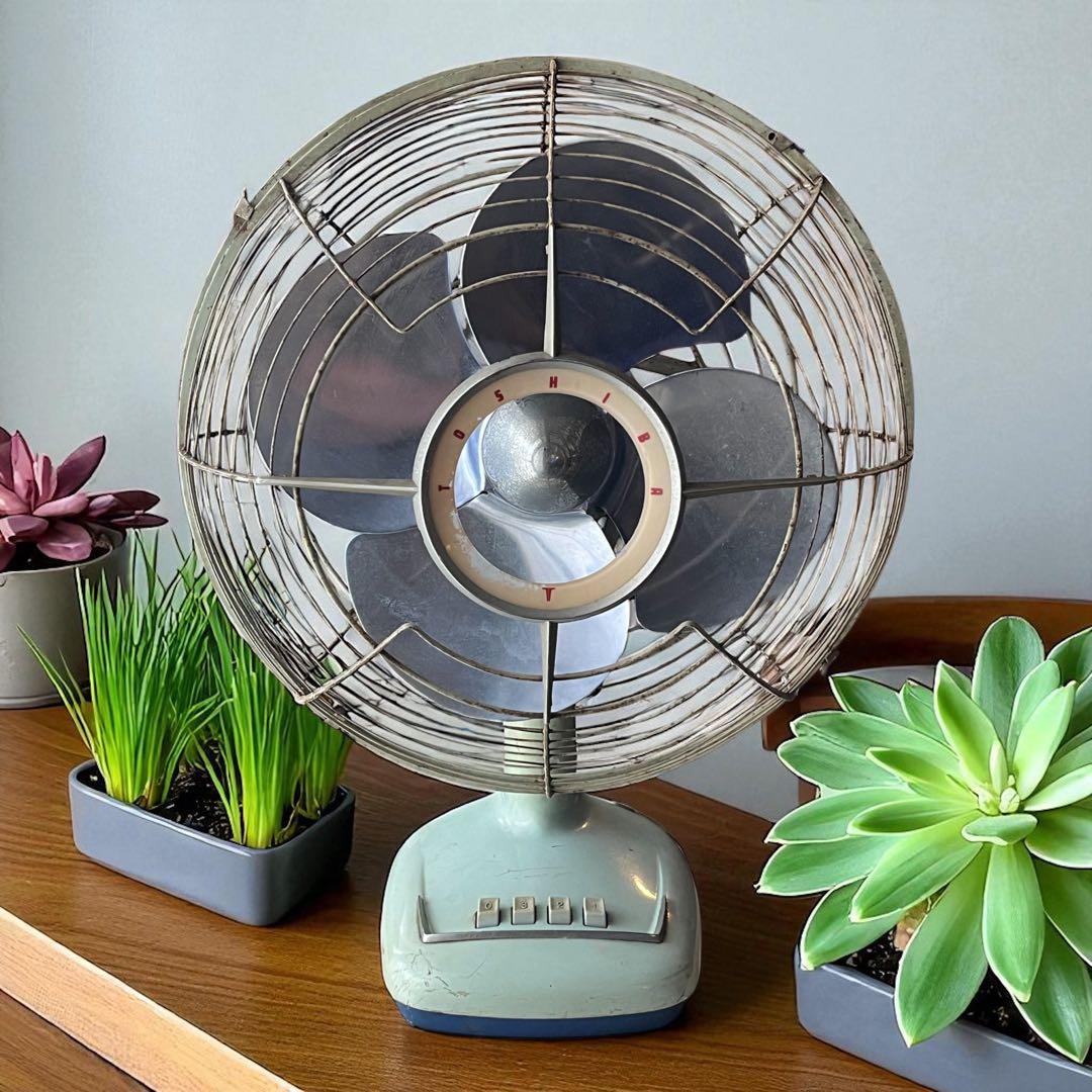 カヨ　昭和レトロ　東芝扇風機