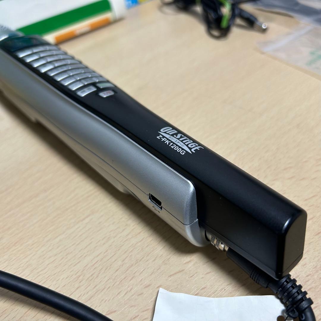 ON STAGE パーソナルカラオケZ-PK1200G 1200曲内蔵