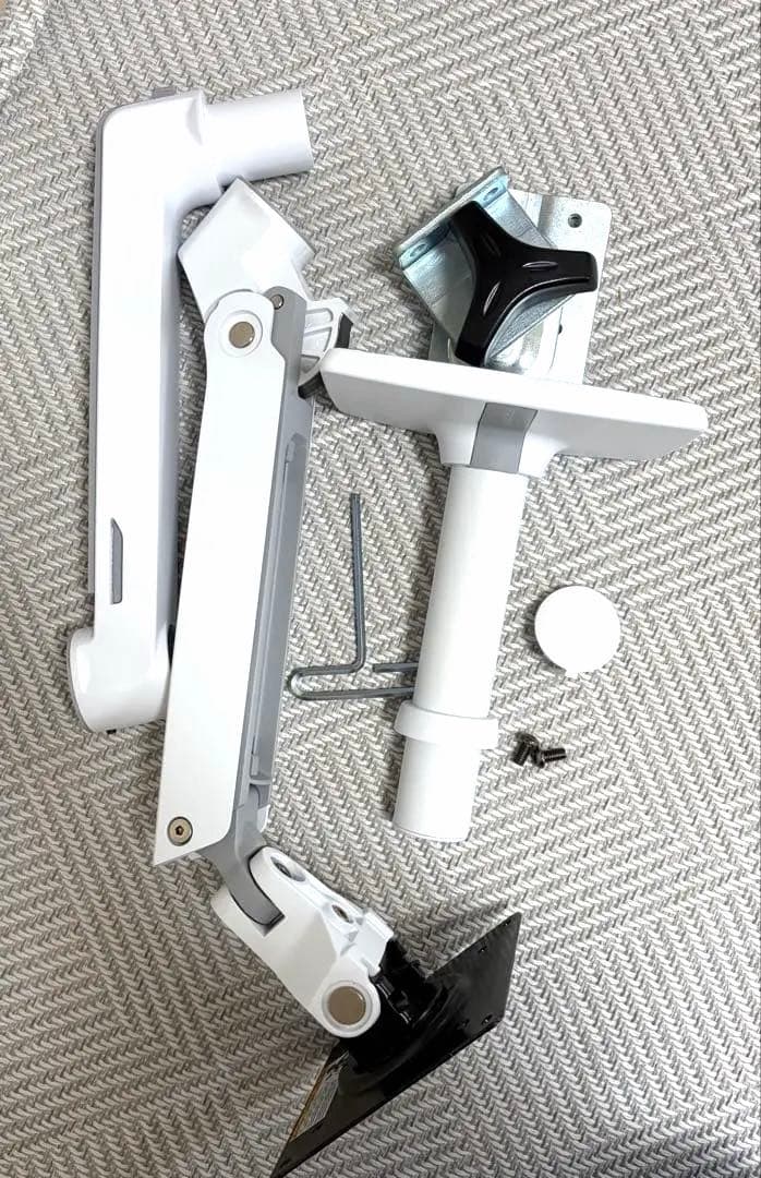 モニターアーム　ergotron ホワイト　LX