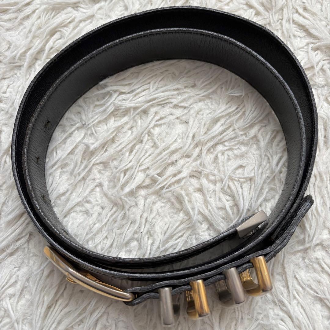 1さん専用GIANNI VERSACE 4連　メンズベルト イタリア製 296