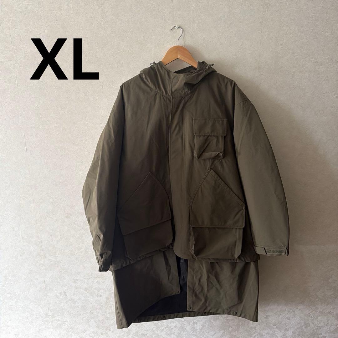 GU ENGINEERED GARMENTS パデッドシェルパーカ XLサイズ