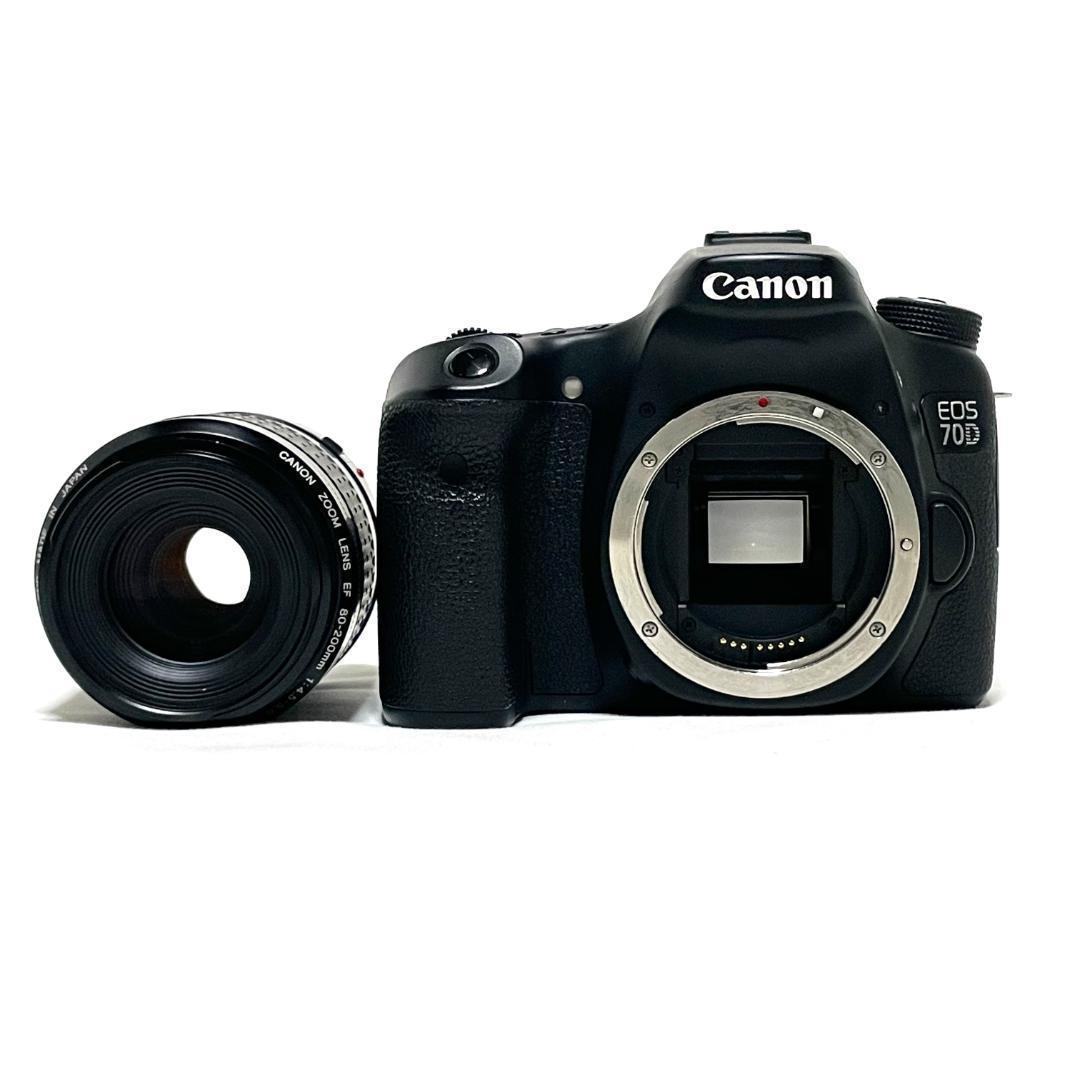 高速AF✨ Canon EOS 70D 望遠レンズセット イベントやペット撮影