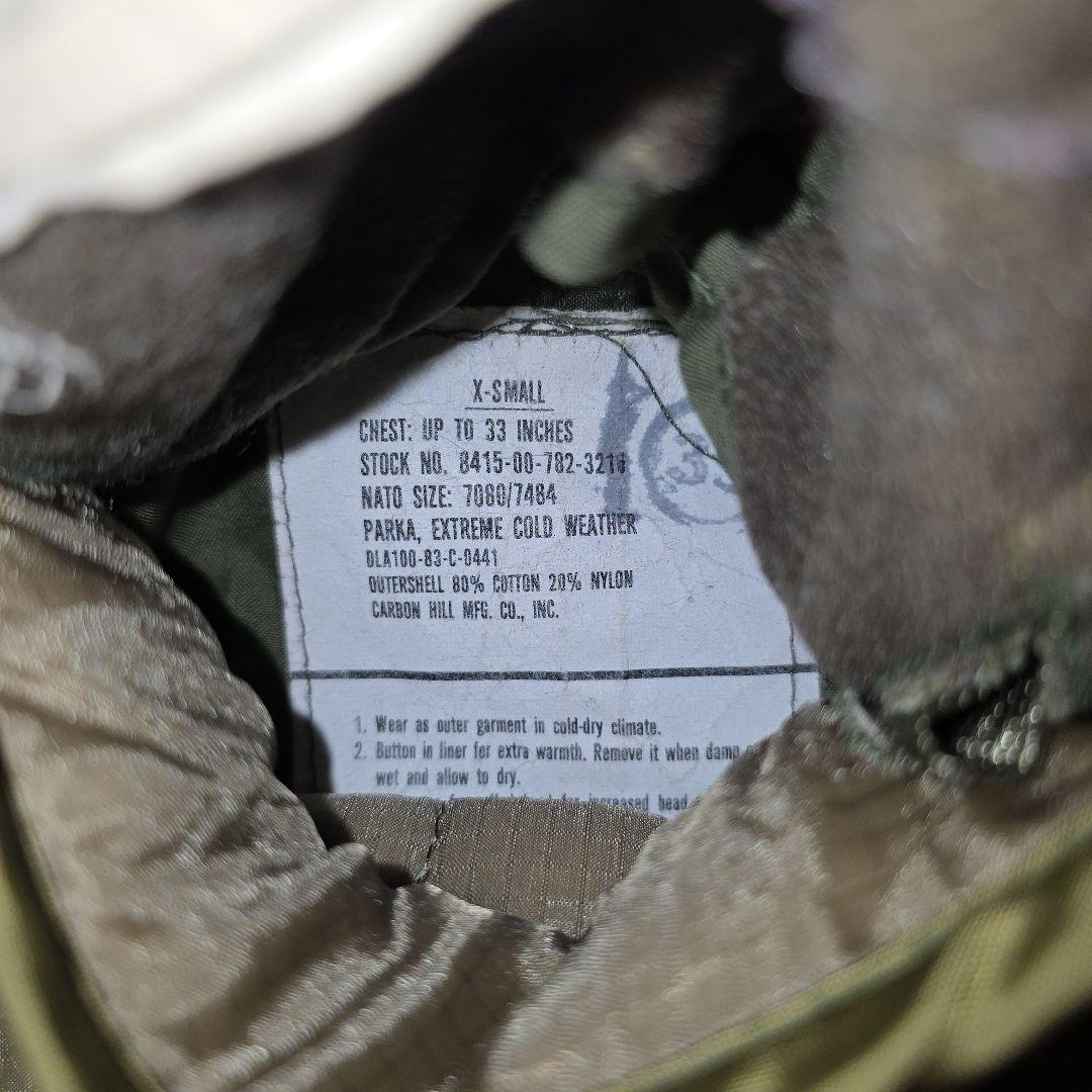 1980s us army M-65 フィッシュテール　モッズコート　フルセット