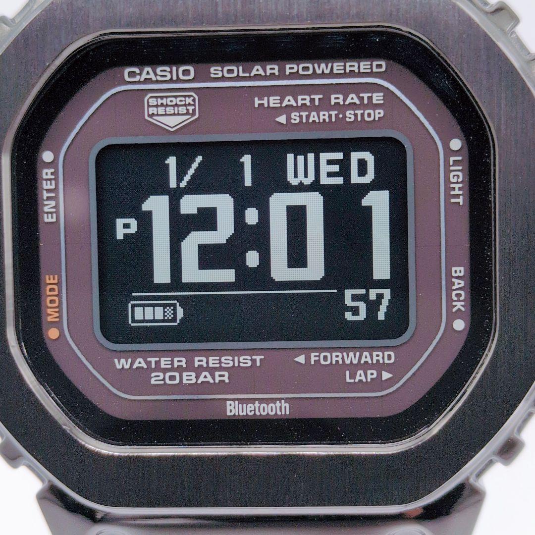 【稼働品】G-SHOCK DW-H5600 カスタム ブラック メタル