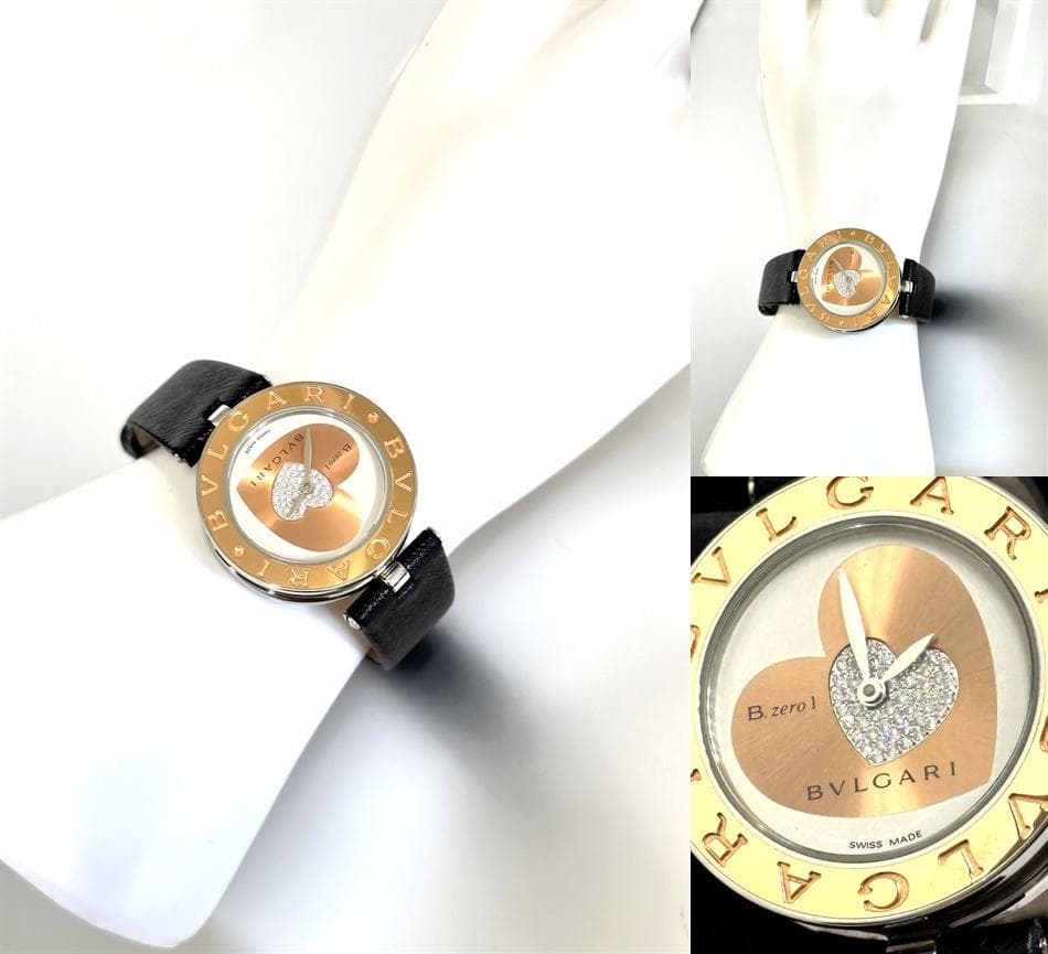 ママ様用　　ブルガリ　BZERO　K18　ビーゼロ ダイヤ　金無垢　時計